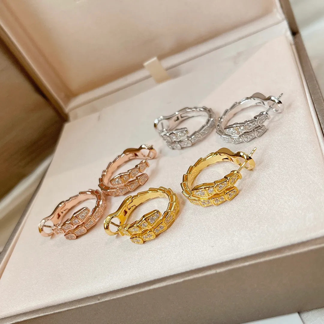 BOUCLES D’OREILLES Bvlgari Serpenti Viper D