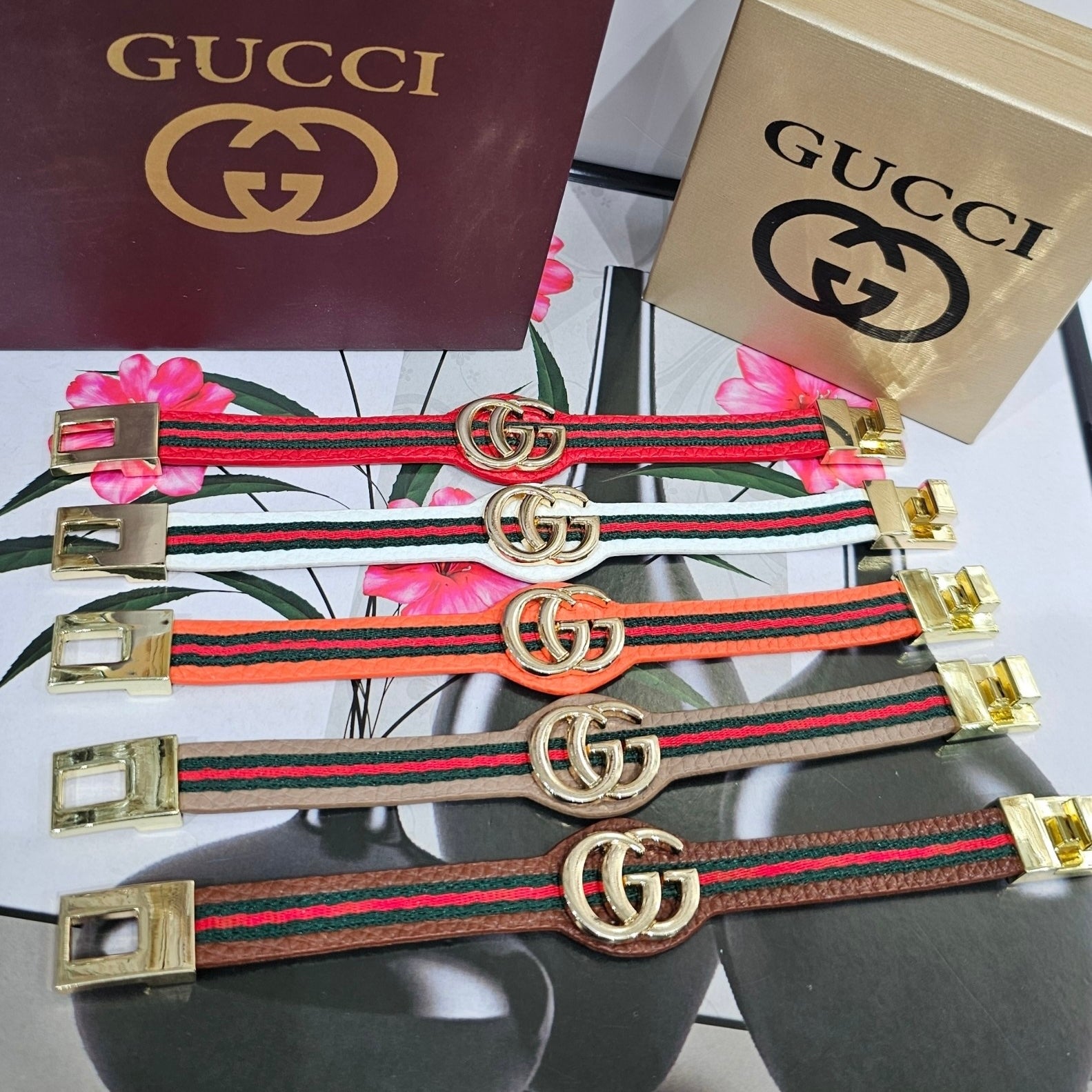 BRACELET GUCCI CUIR G1F