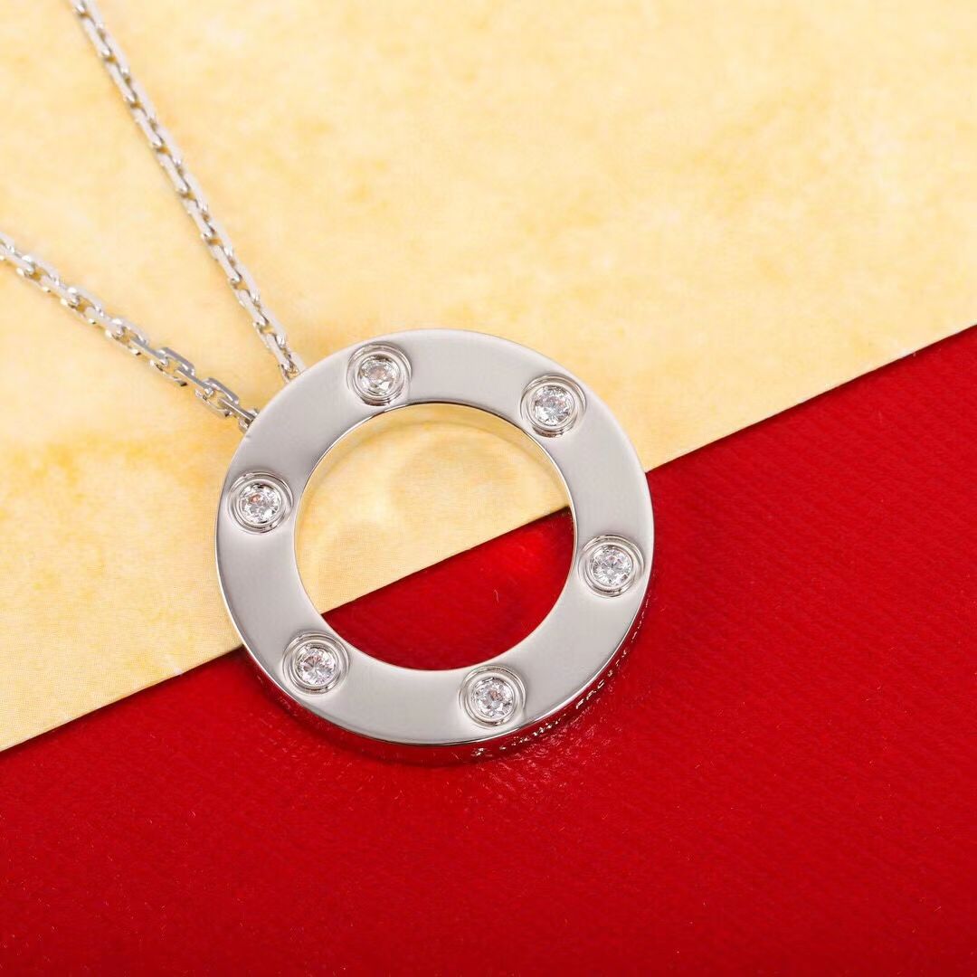 COLLIER Cartier Love 6 Diamonds