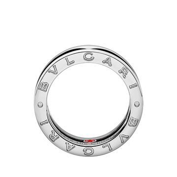 BAGUE BVLGARI SAVE THE CHILDREN NOIR WHITE