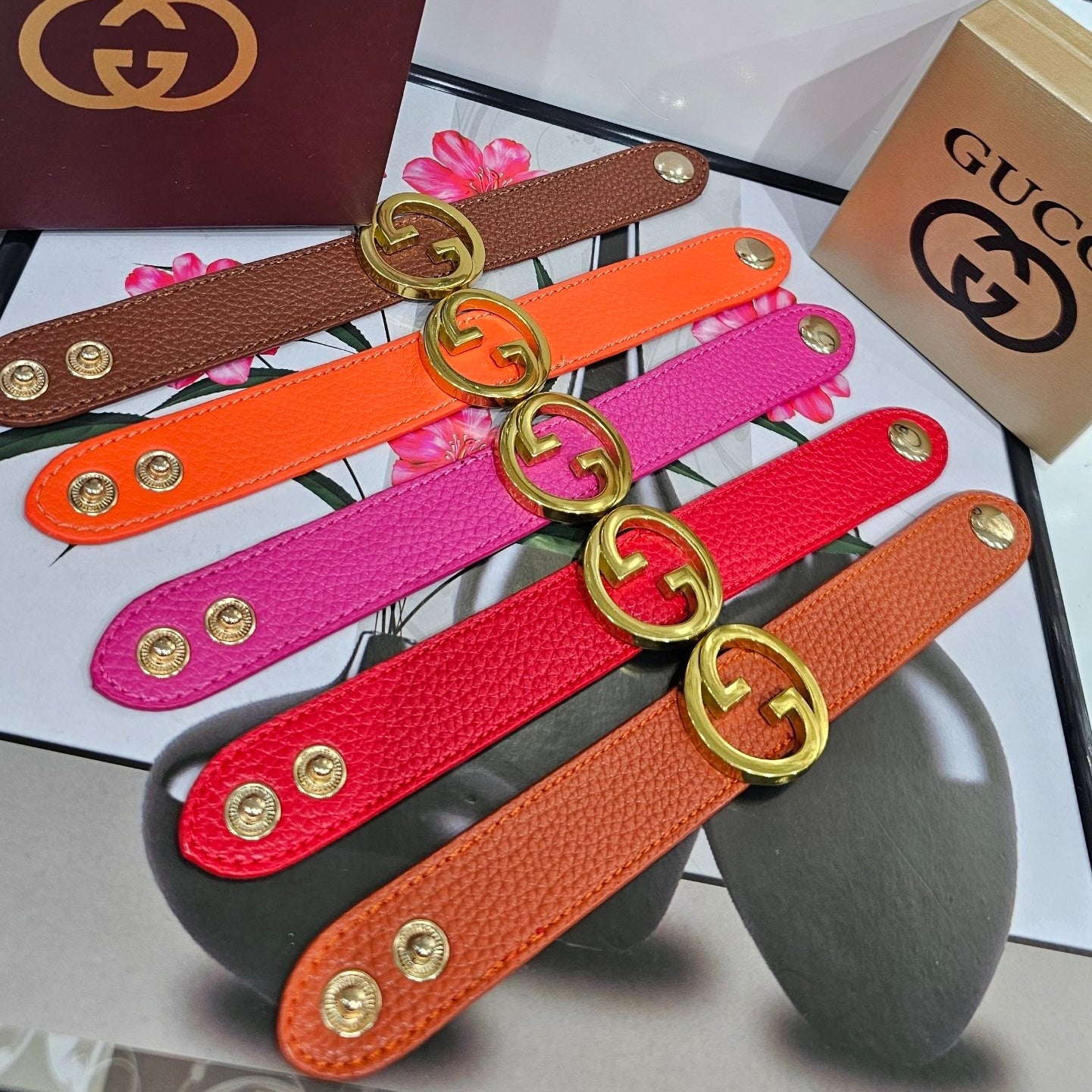 BRACELET GUCCI CUIR G1C