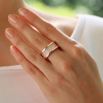 BAGUE BVLGARI B.ZERO DIAMANT