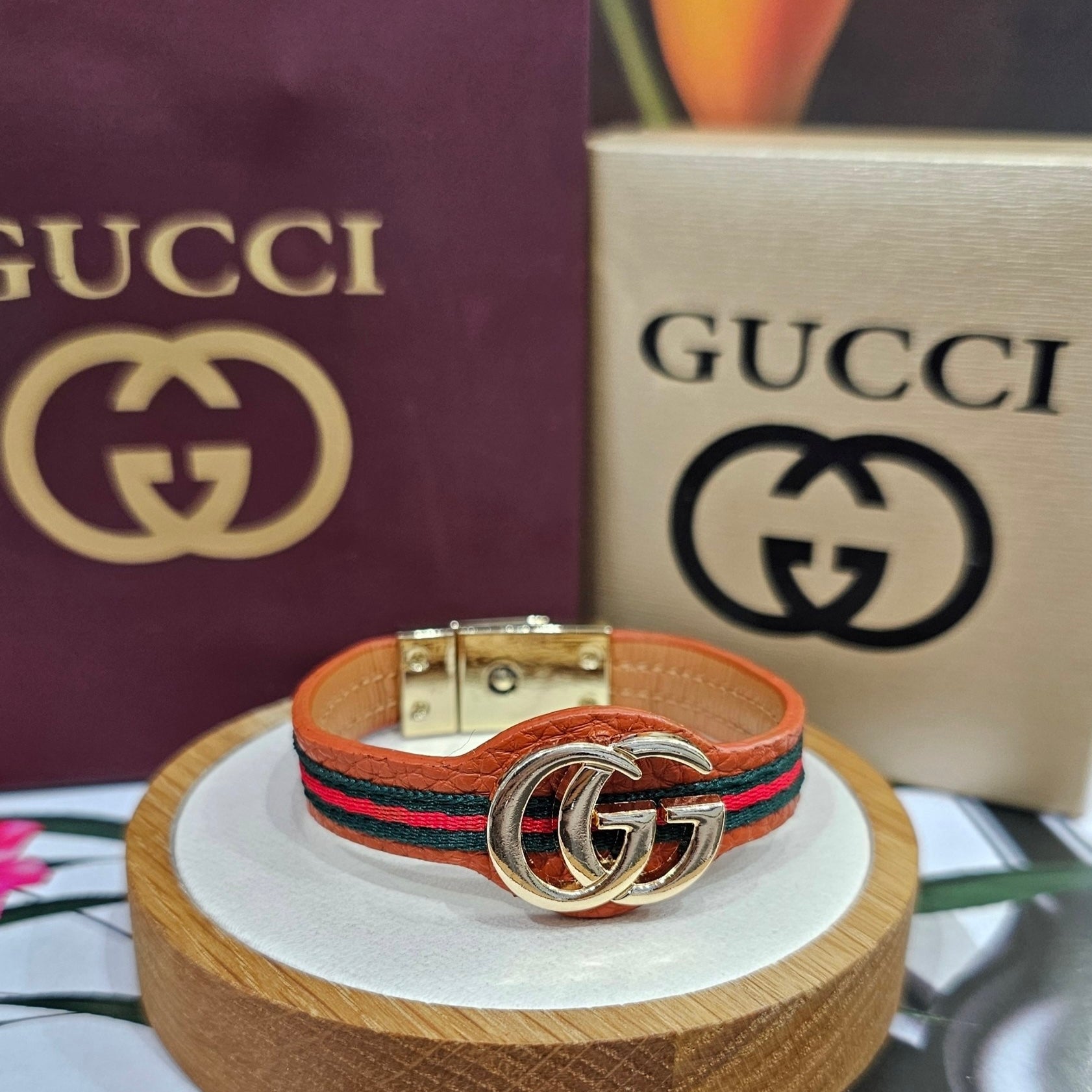 BRACELET GUCCI CUIR G1F