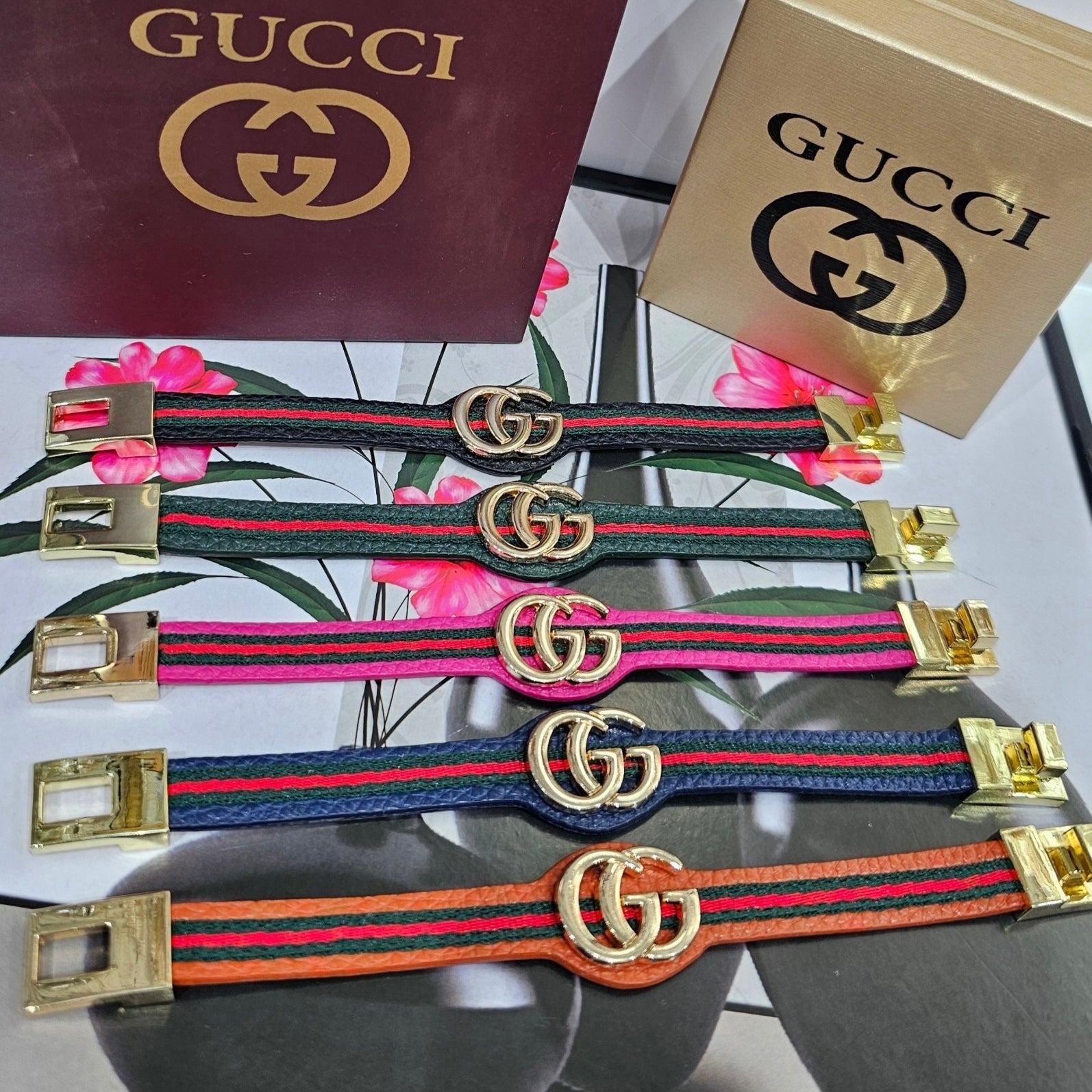 BRACELET GUCCI CUIR G1F