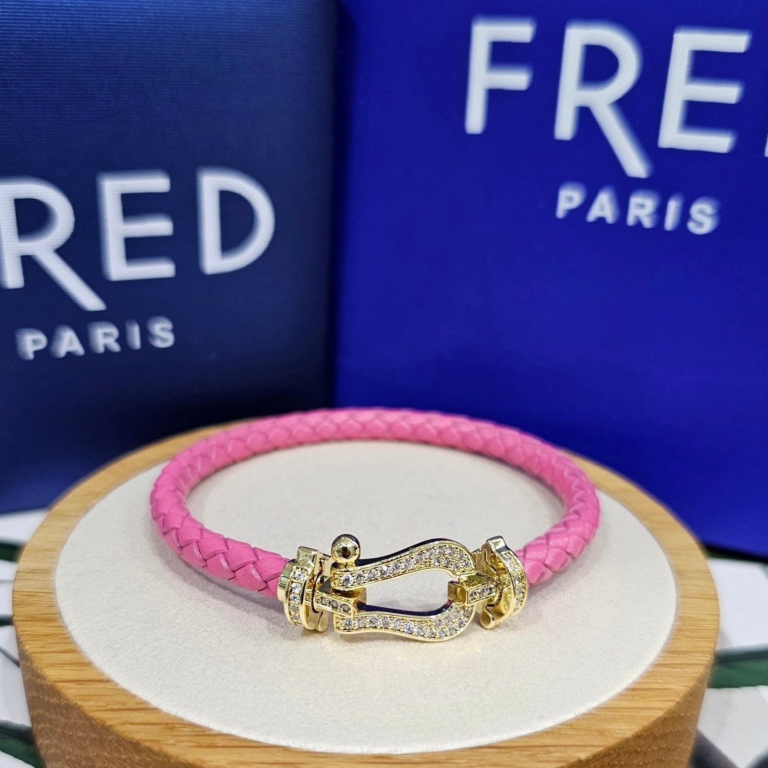 BRACELET FRED FR1 Cuir
