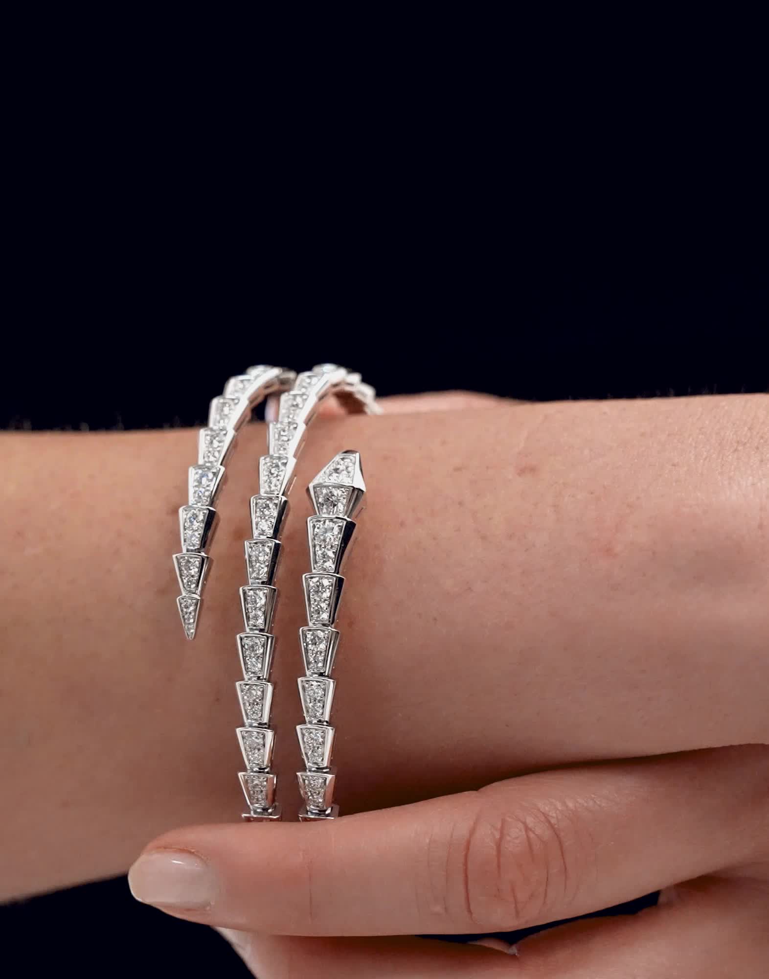 Bracelet BVLGARI Serpenti Viper Doble