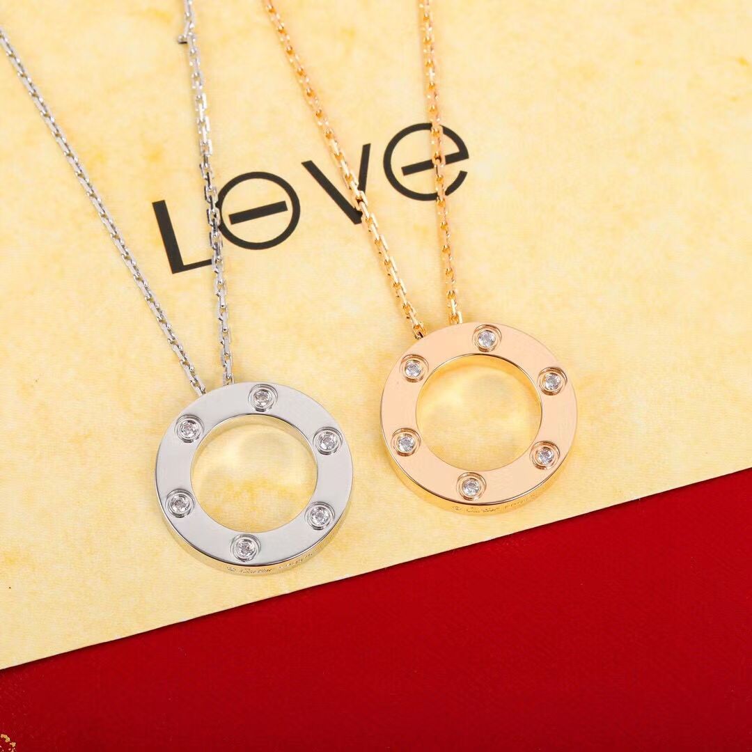COLLIER Cartier Love 6 Diamonds