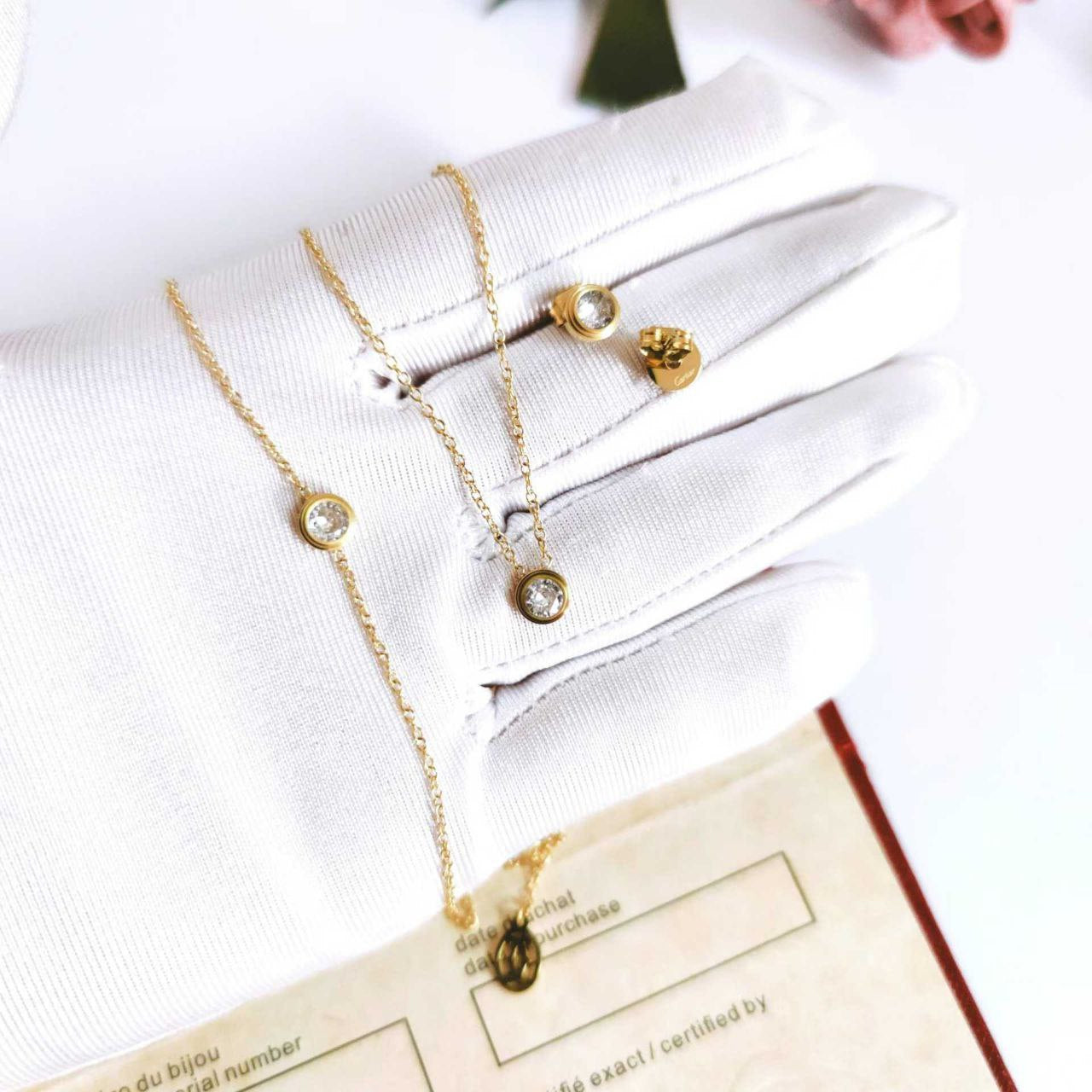 ENSEMBLE CARTIER La perle