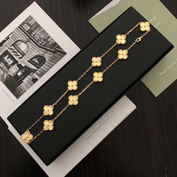 Collier Femme VanCleef (10 trèfles)