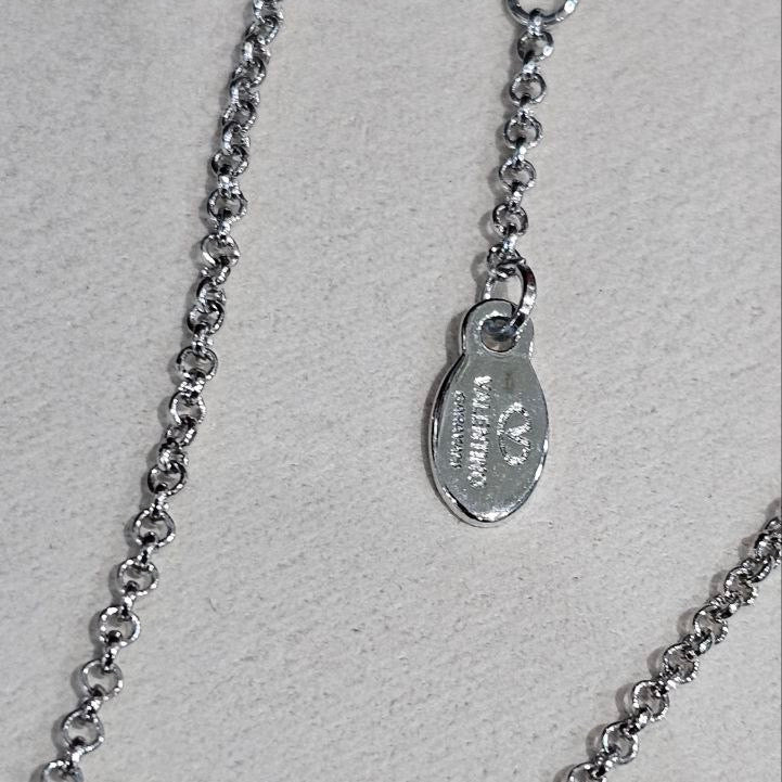 COLLIER VALENTINO ARGENTÉ