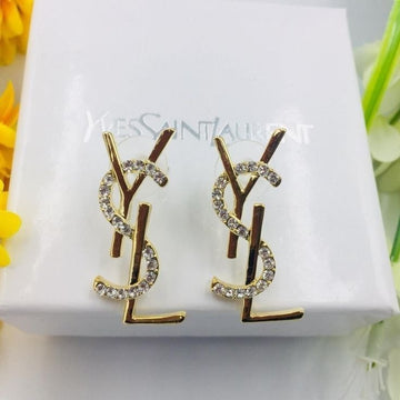 Boucle d’oreille DORÉ YSL L01p