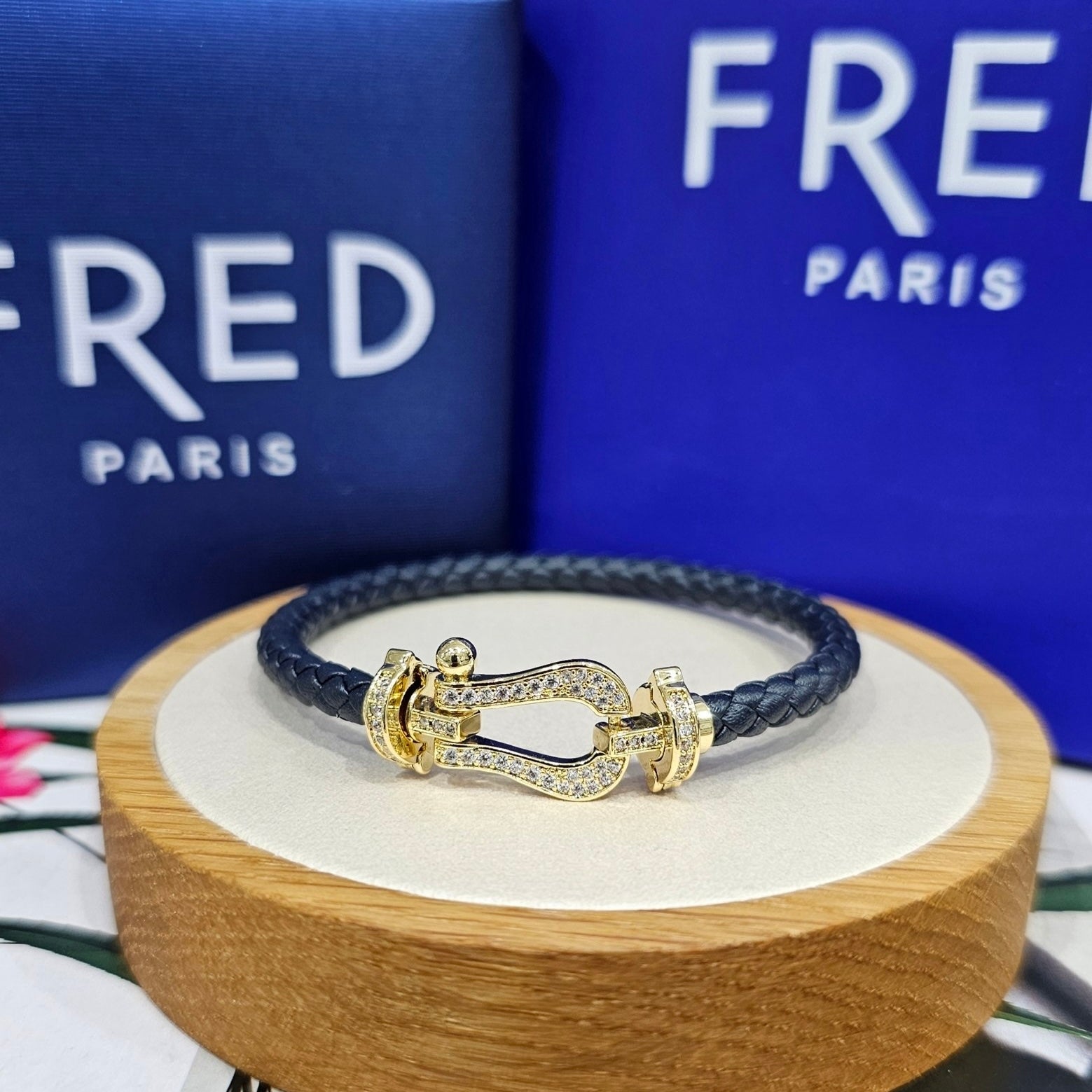 BRACELET FRED FR1 Cuir