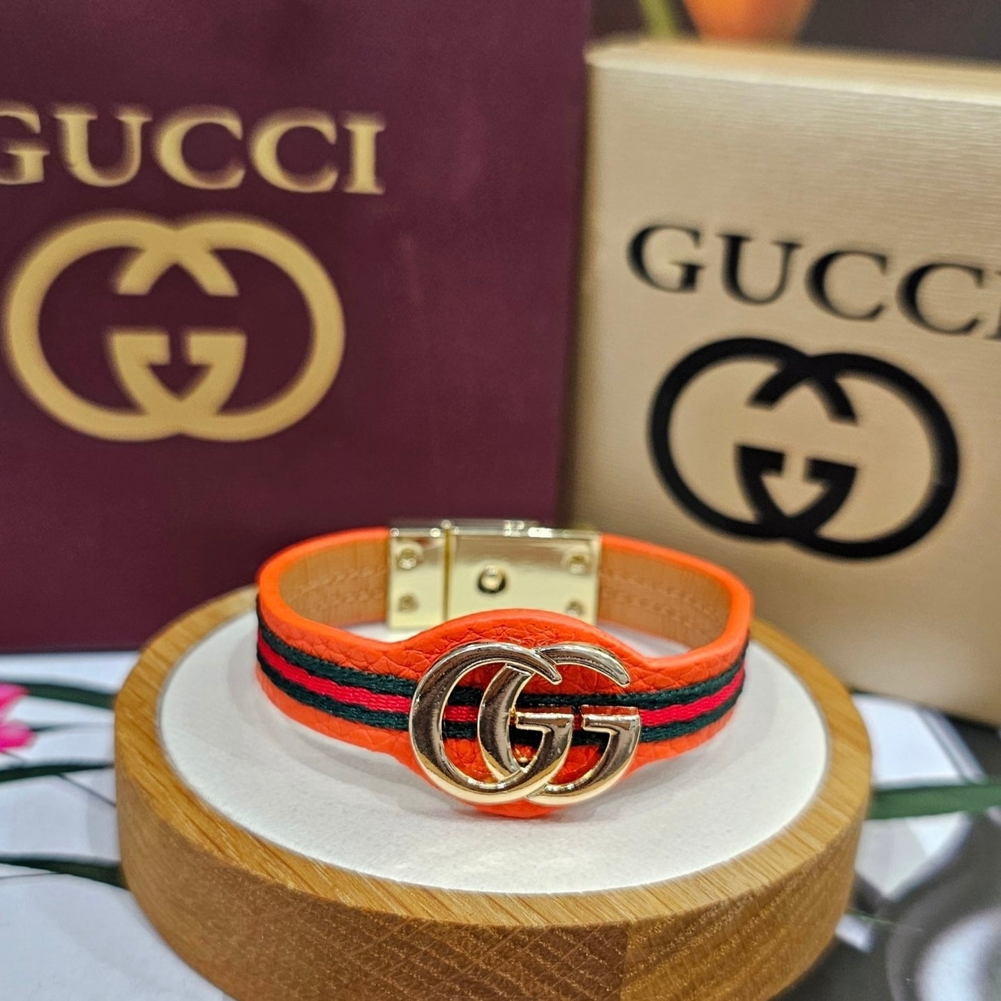BRACELET GUCCI CUIR G1F