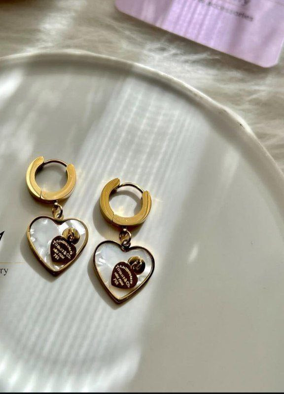 BOUCLES TIFFANY&CO Coeur
