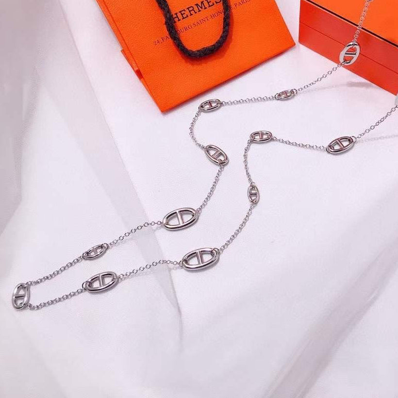 SAUTOIR Hermes H Doble