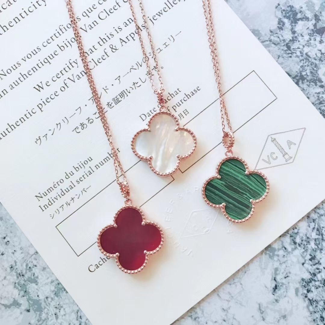 SAUTOIR VAN CLEEF & ARPELS OR ROSE VC1-SP
