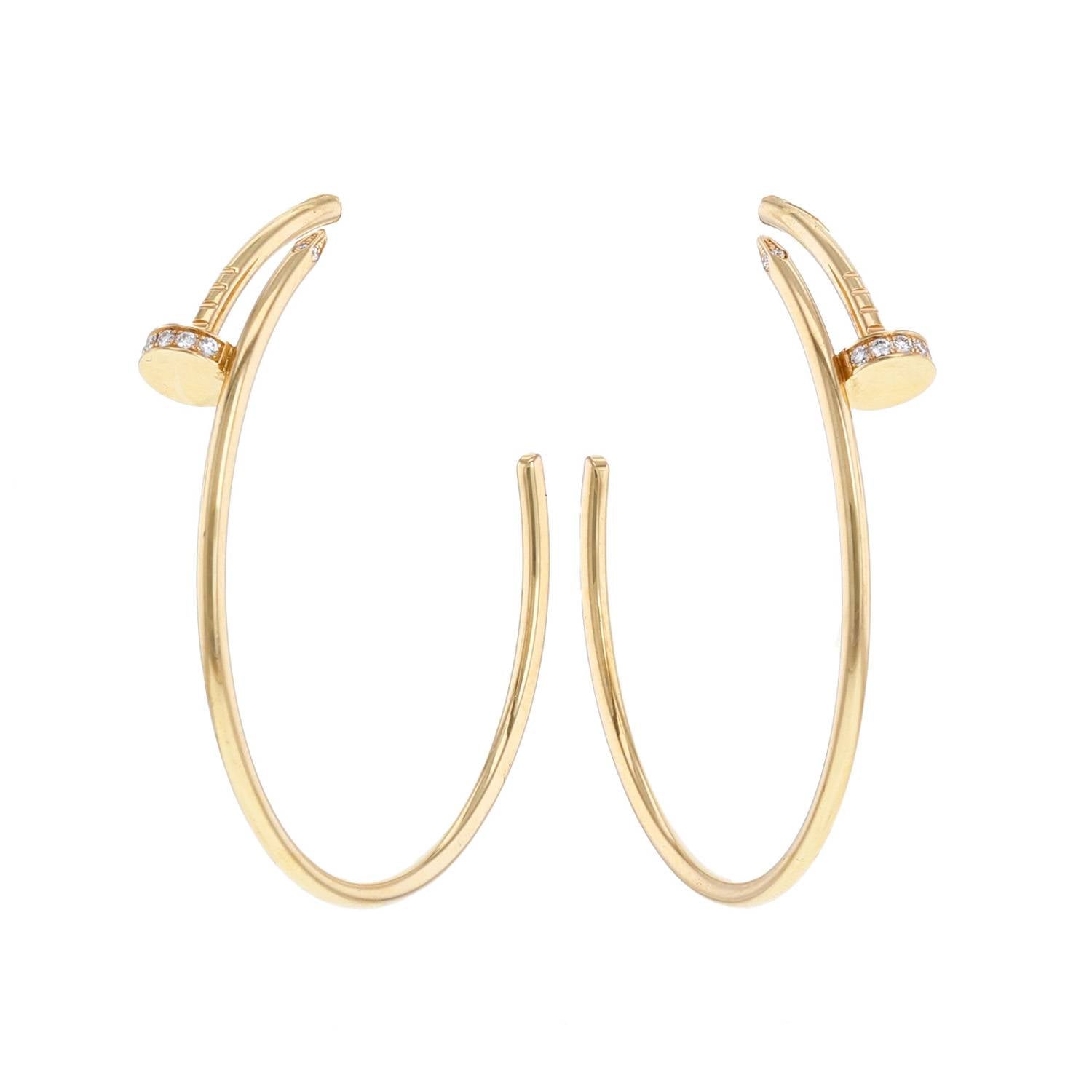 BOUCLES D’OREILLES CARTIER CLOU G