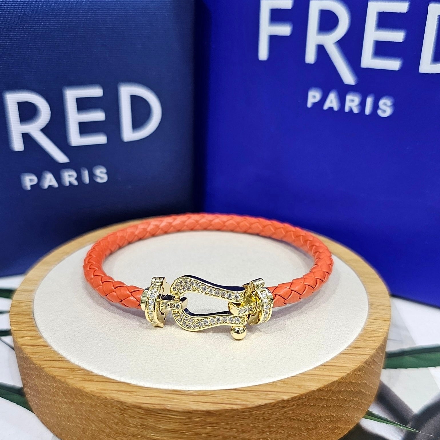 BRACELET FRED FR1 Cuir
