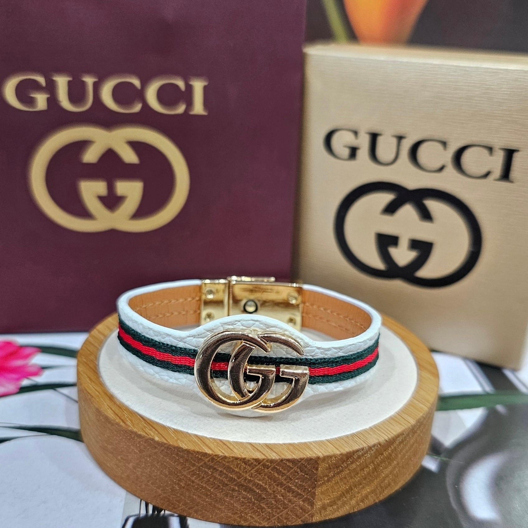 BRACELET GUCCI CUIR G1F