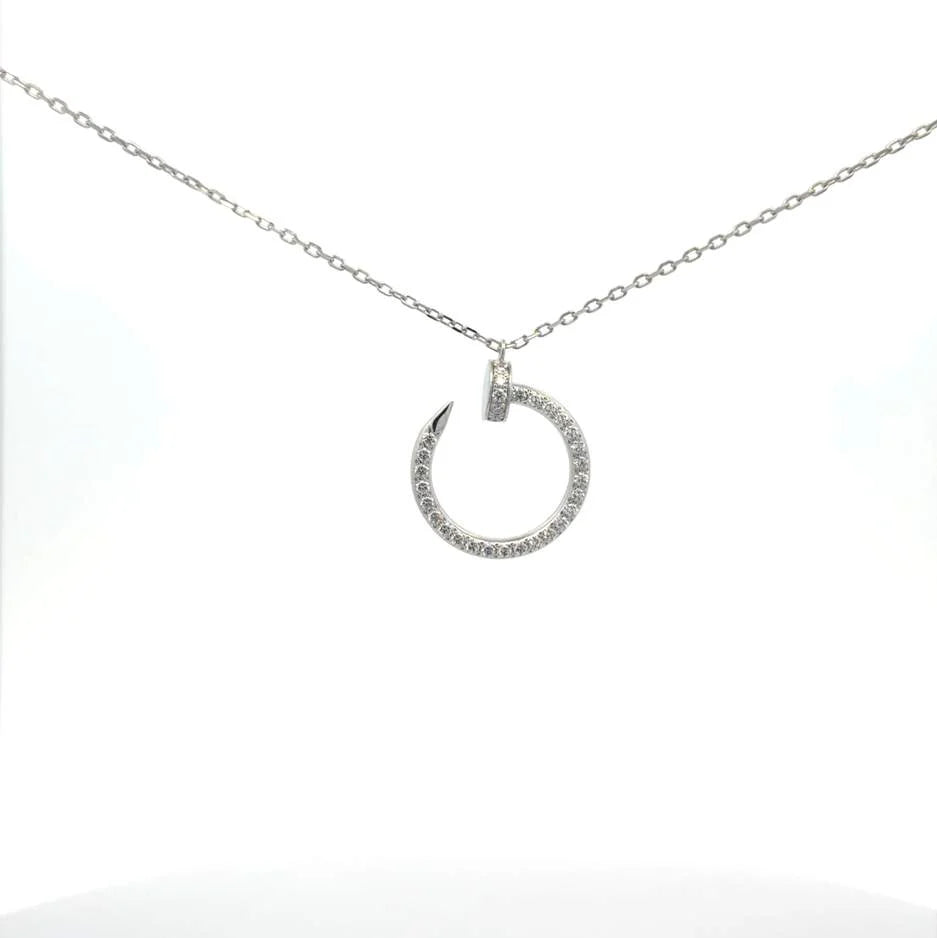 COLLIER Cartier juste un clou pavé