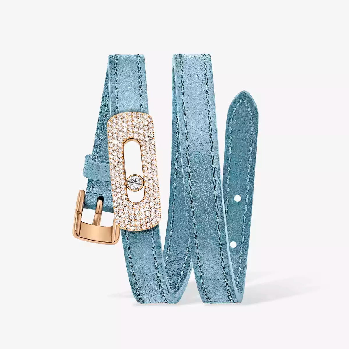 BRACELET MESSIKA MOVE DOUBLE TOUR PAVE