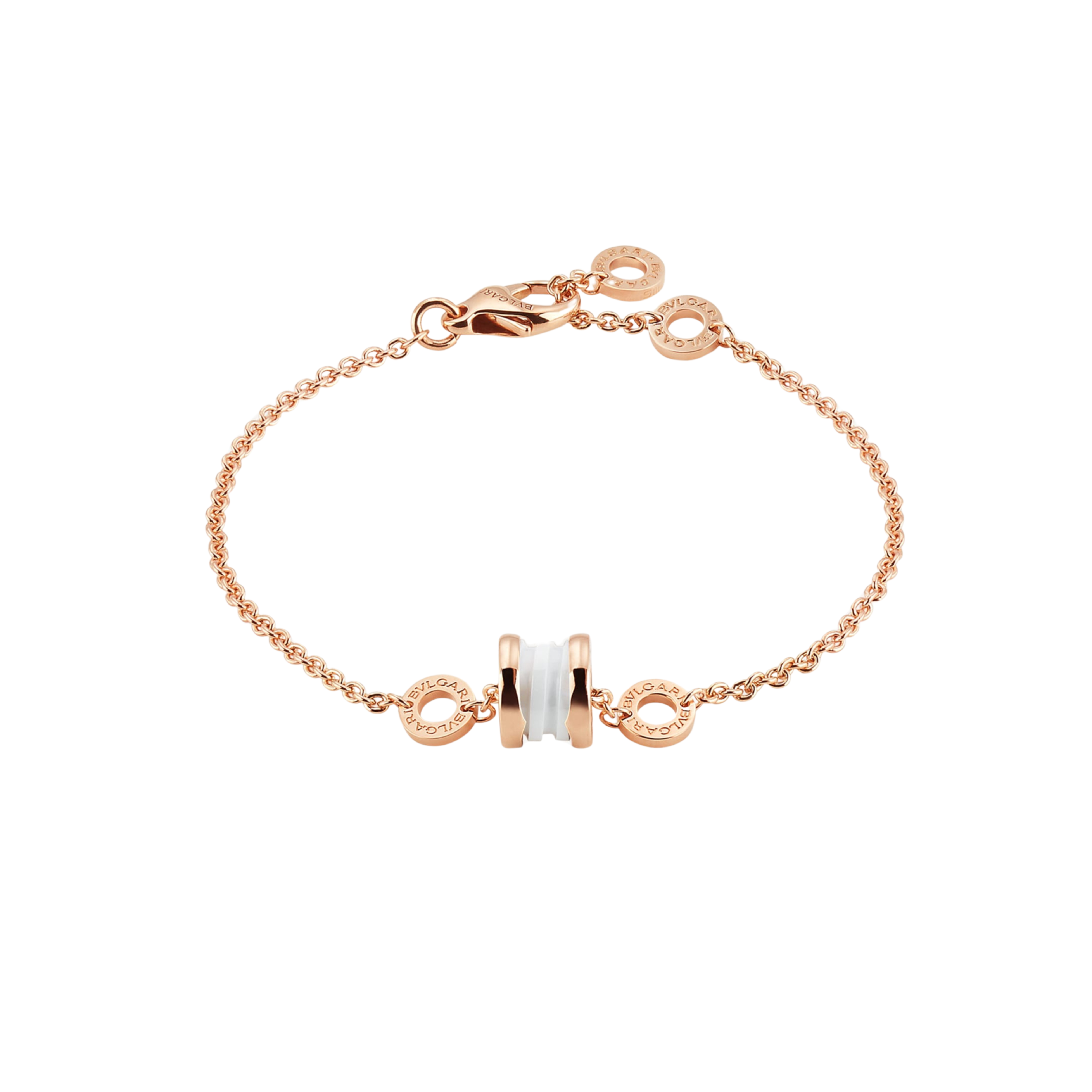 GOURMETTE BVLGARI B.ZERO CERAMIC BLANC