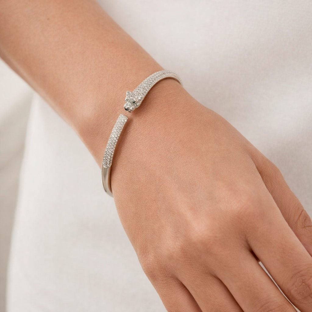 BRACELET CARTIER PANTHÈRE PAVÉ
