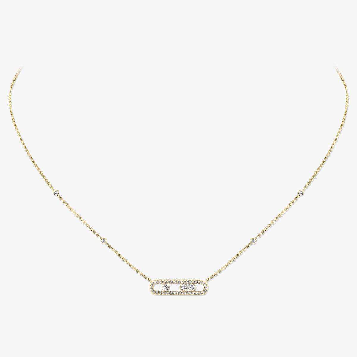 COLLIER MESSIKA MOVE CLASSIC PAVE