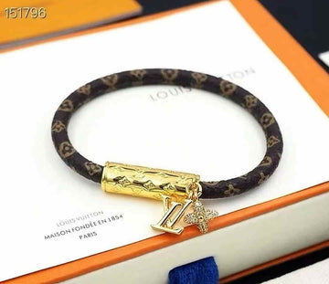 BRACELET LOUIS VUITTON CUIR LVCC