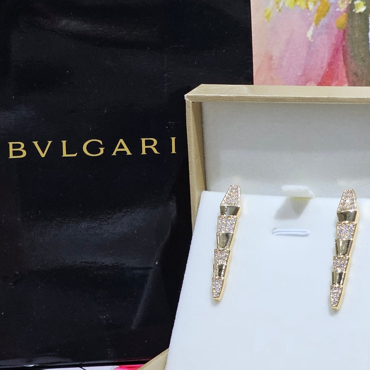 BOUCLES D’OREILLES BVLGARI SERPENT