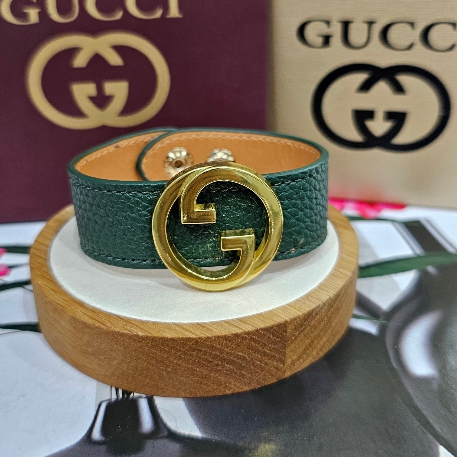 BRACELET GUCCI CUIR G1C