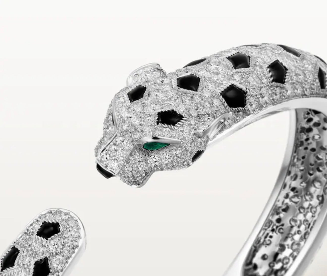 BRACELET CARTIER PANTHÈRE PAVÉ N