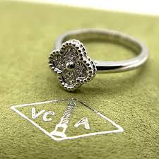 BAGUE VAN CLEEF & ARPELS ARGENTÉ P