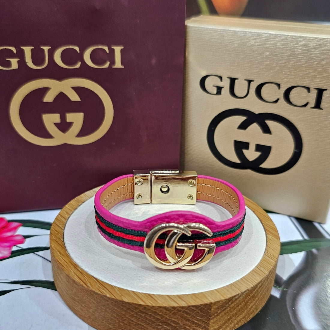 BRACELET GUCCI CUIR G1F
