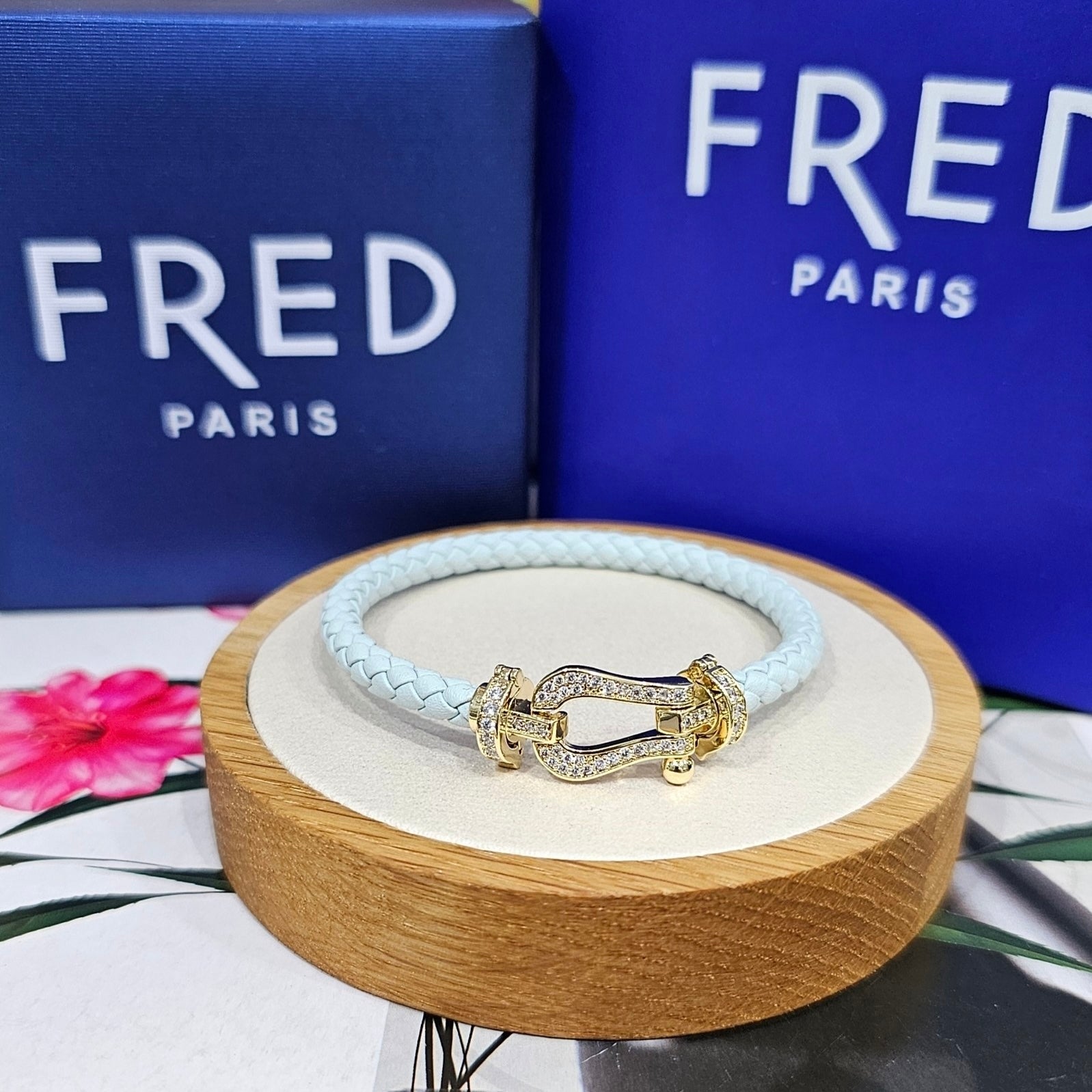BRACELET FRED FR1 Cuir