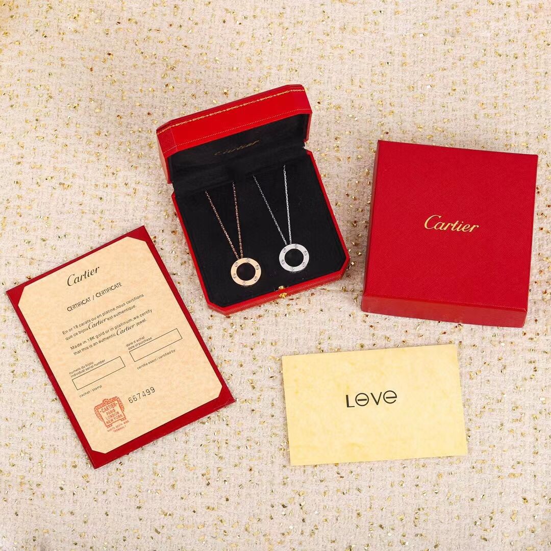 COLLIER Cartier Love 6 Diamonds