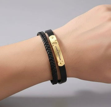 BRACELET Lv CUIR LvH