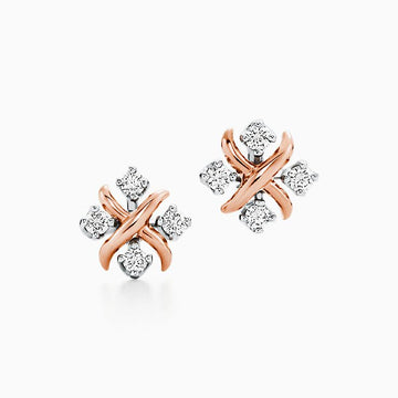 BOUCLES TIFFANY&CO Sixteen Stone