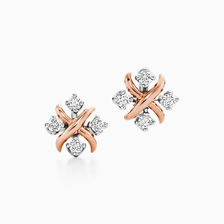 BOUCLES TIFFANY&CO Sixteen Stone