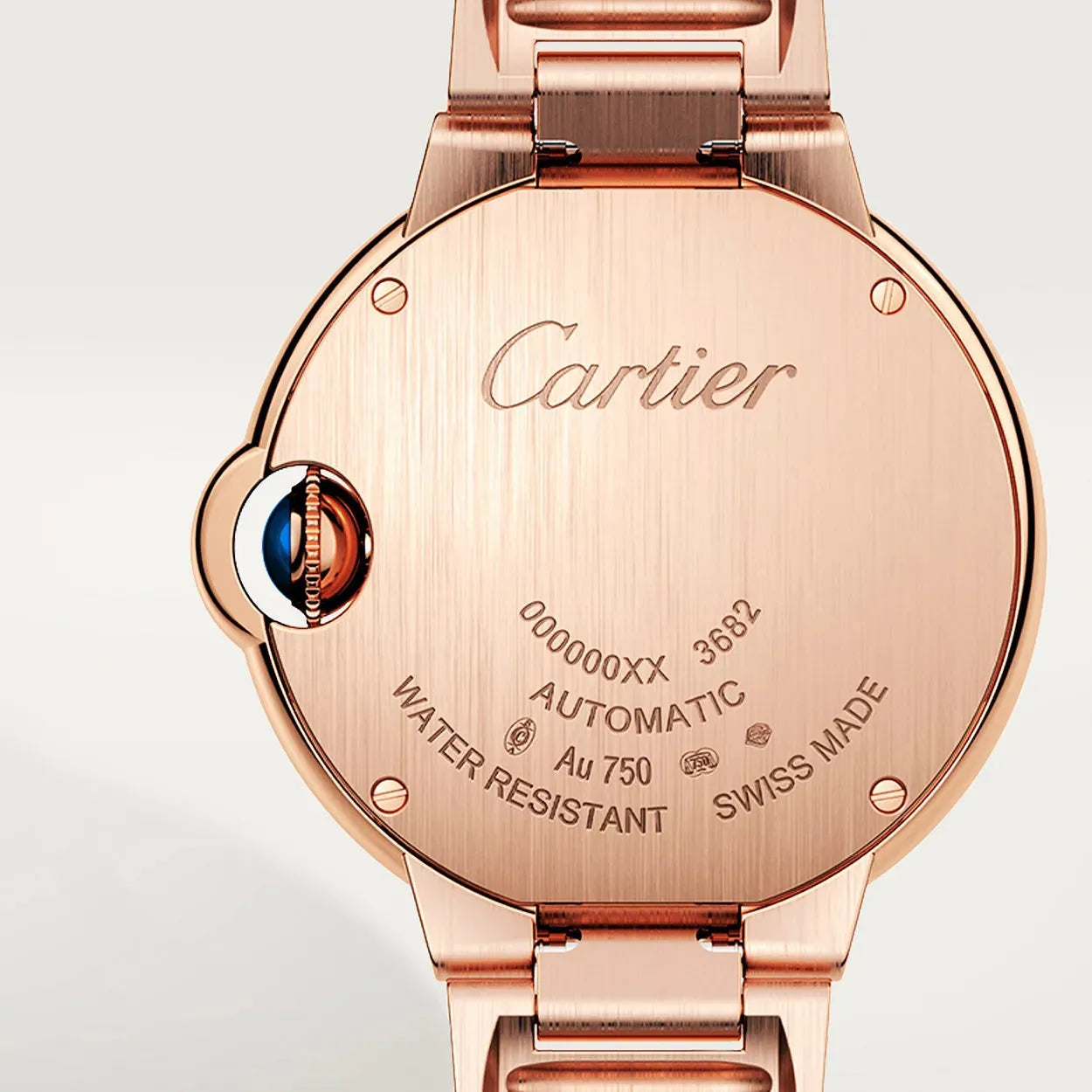 Montre Cartier - Ballon Bleu "Or rose"