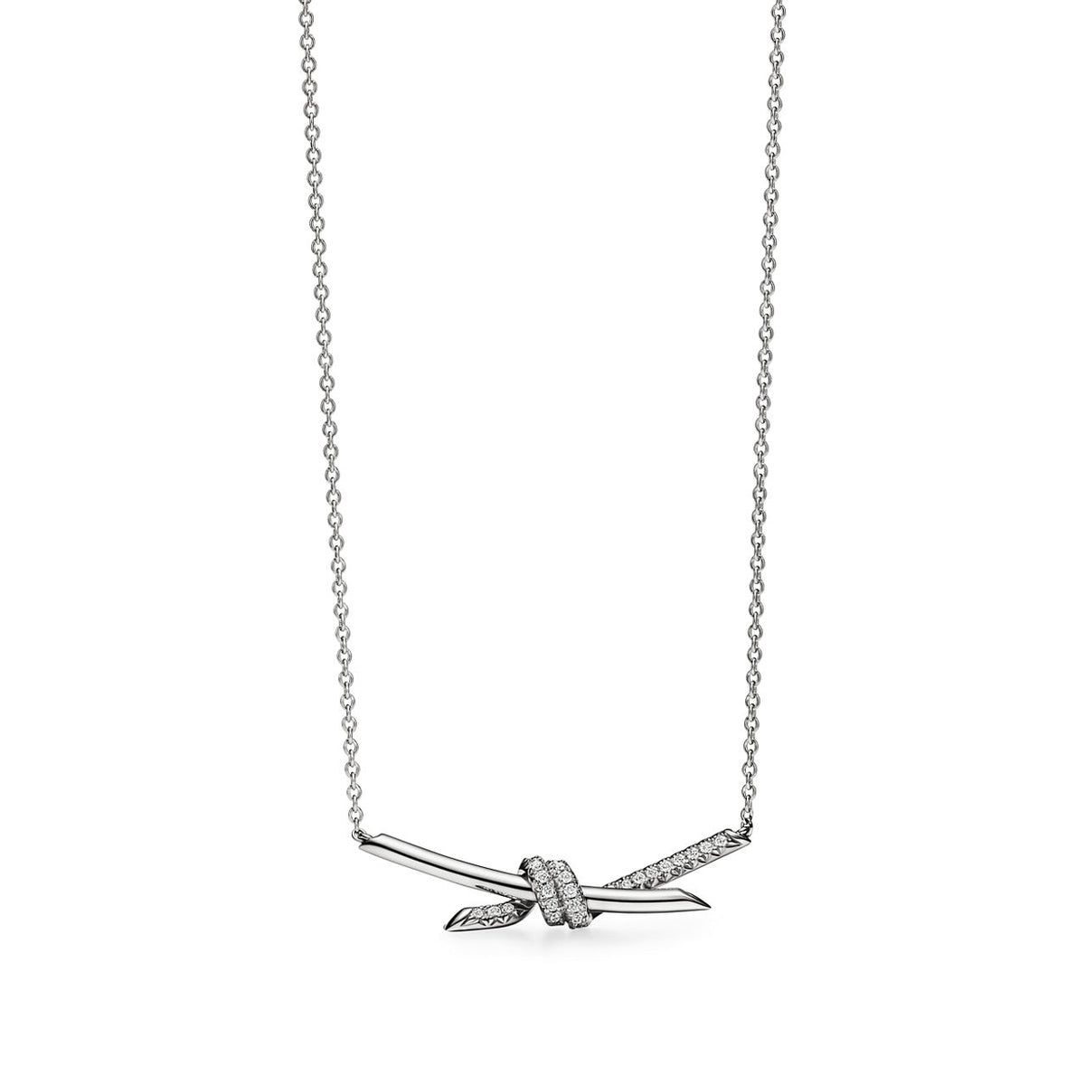 COLLIER TIFFANY&Co knot S