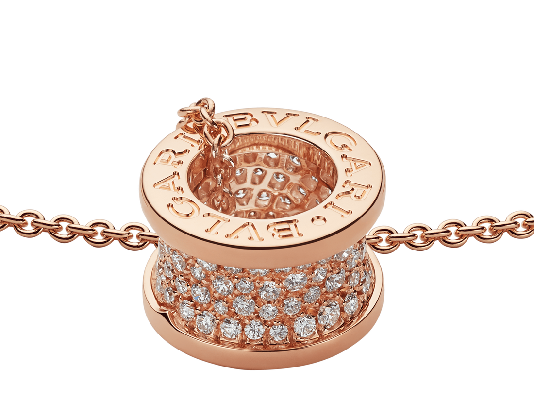 COLLIER BVLGARI B.ZERO DIAMONDS ROSE-GOLD