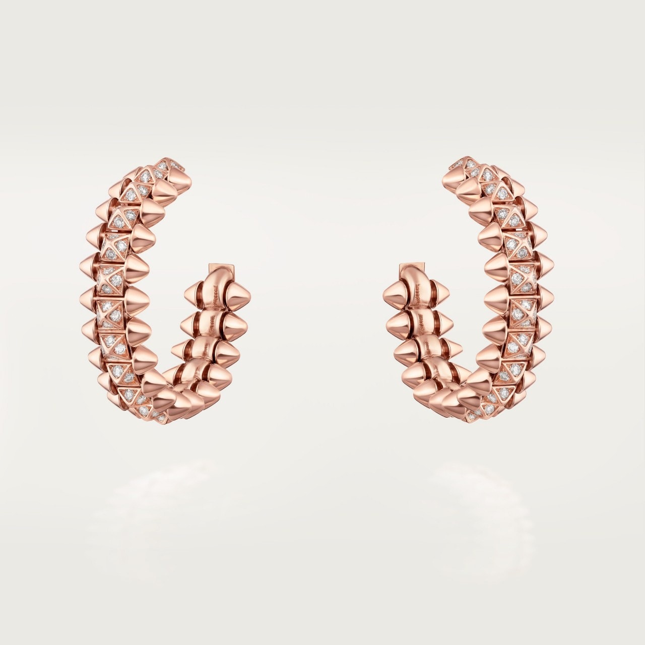BOUCLES D’OREILLES CARTIER CLASH PAVÉ