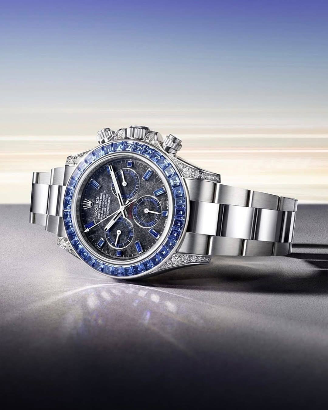 MONTRE Rolex Cosmograph Daytona Blue Sapphire