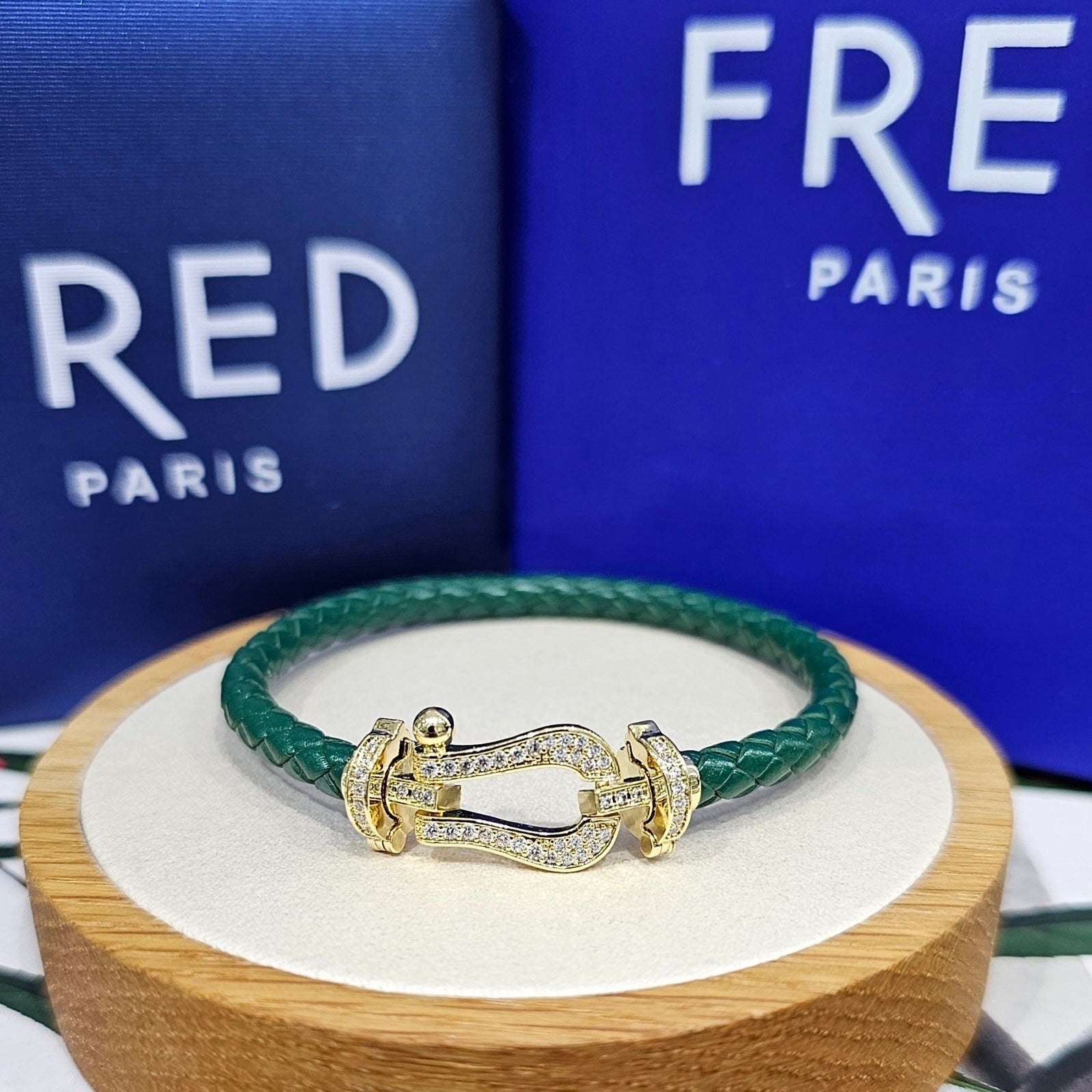 BRACELET FRED FR1 Cuir