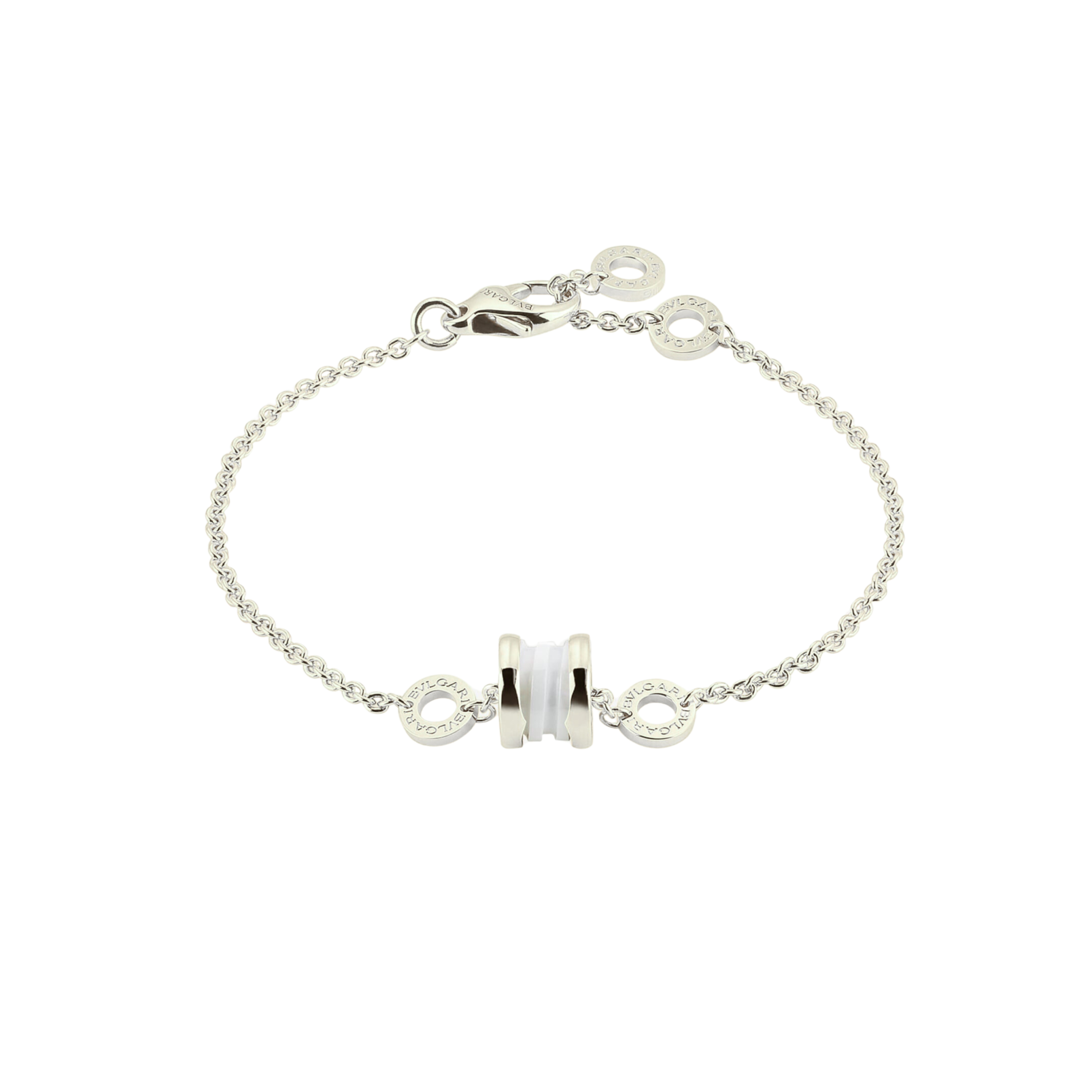 GOURMETTE BVLGARI B.ZERO CERAMIC BLANC