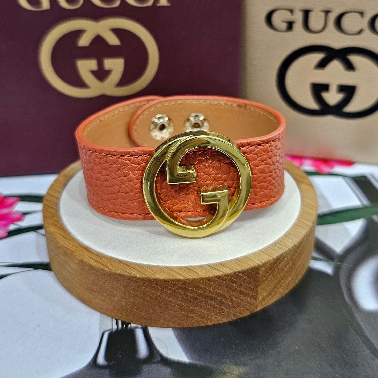BRACELET GUCCI CUIR G1C