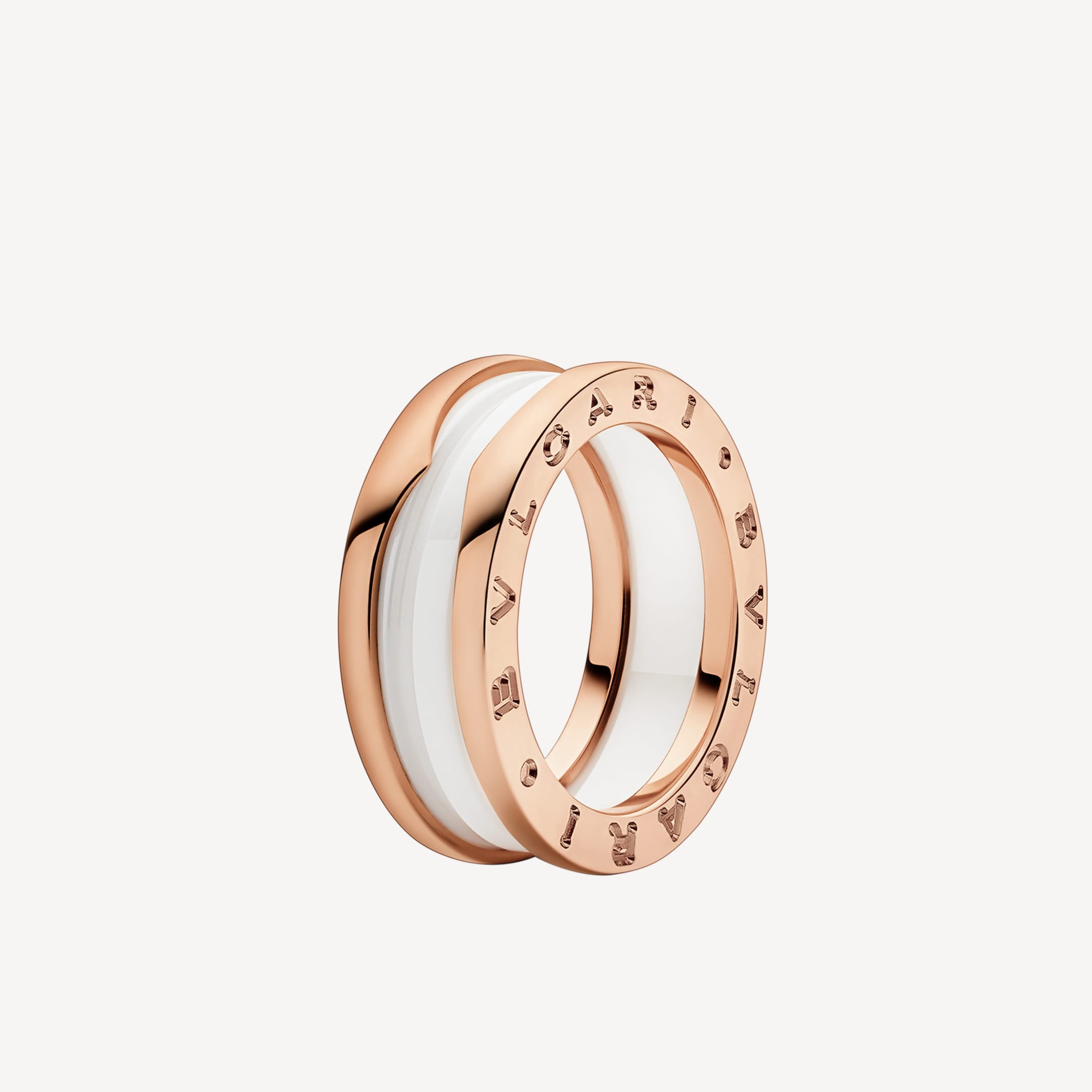 BAGUE BVLGARI B.zero Blanc