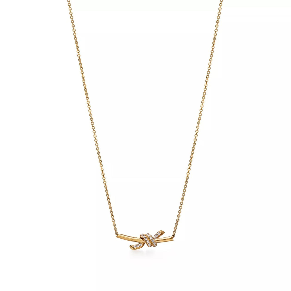 COLLIER TIFFANY&Co knot S