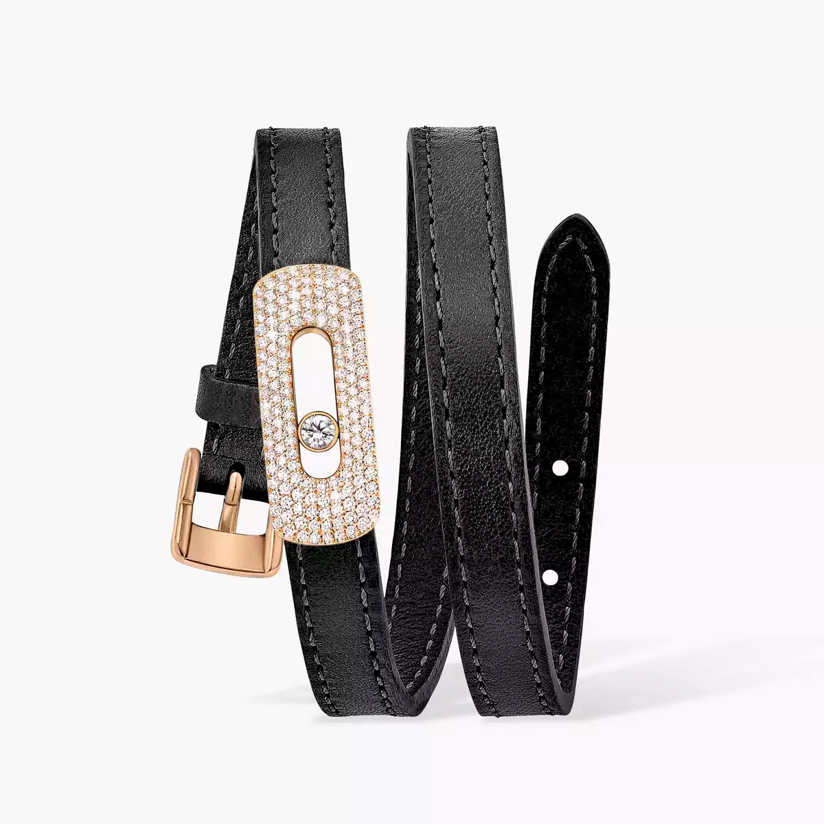 BRACELET MESSIKA MOVE DOUBLE TOUR PAVE